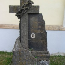 Grave of Alfred's great-grandfather in Svetlik (Kirchschlag)